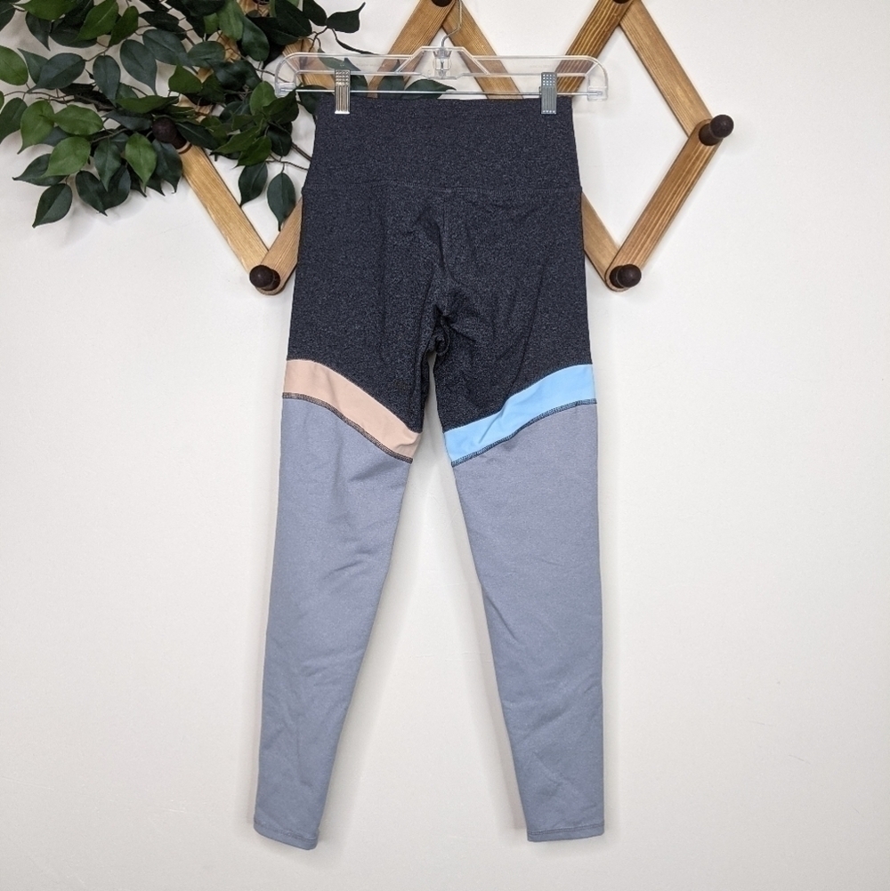 Body Language Kai Color Block High Rise Leggings - Size Small - Picture 3 of 9